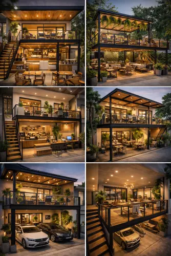 Mezannine Cafe Modern di Bogor Tengah