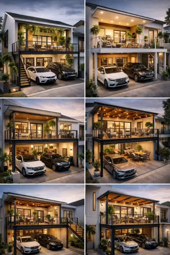 Mezannine Teras Rumah Keren di Bogor Tengah